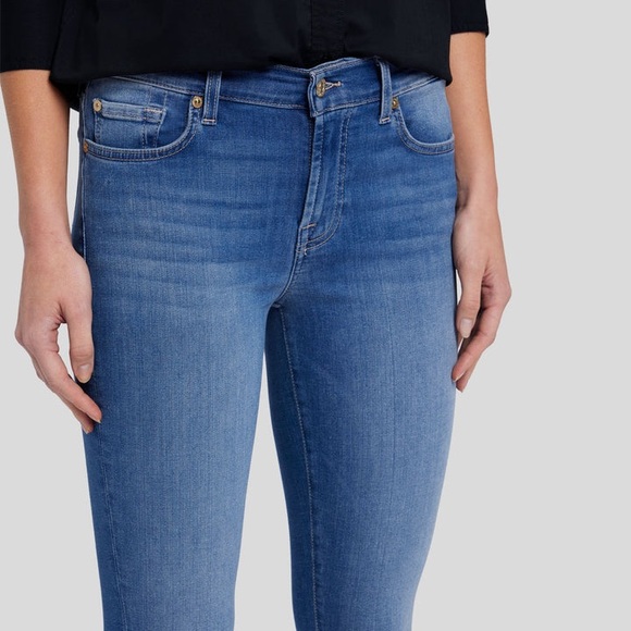 7 for all Mankind B(air) Ankle Skinny Jean - Picture 3 of 7